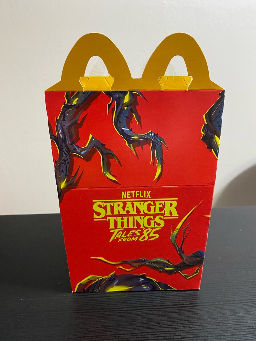 Netflix Stranger Things Happy Meal Box